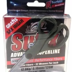 Sufix 832 Braid 120m Med Sax (Limegrön)