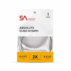 Scientific Anglers SA Absolute Euro Nymph Leader 13.5' 2X (0,23mm)