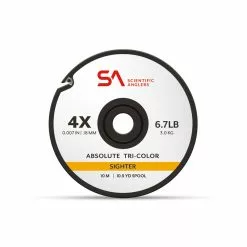 Scientific Anglers SA Absolute Tri-Color Sighter 4X (0,18 Mm)
