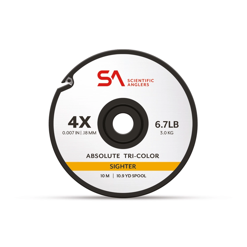 Scientific Anglers SA Absolute Tri-Color Sighter 4X (0,18 Mm) 3 Scientific Anglers SA Absolute Tri-Color Sighter 4X (0,18 Mm)