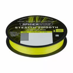 Spiderwire Stealth Smooth Braid 8 Hi-Vis Yellow -Spoons Sales 1422163r 3