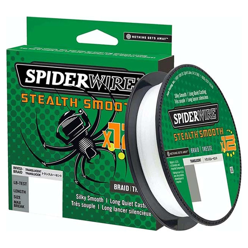 SpiderWire Stealth Smooth 12, 150m Translucent 3 SpiderWire Stealth Smooth 12, 150m Translucent