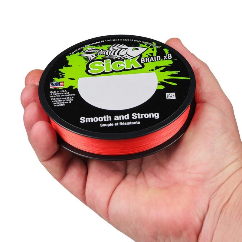 Berkley Sick Braid Red 150m 6 Berkley Sick Braid Red 150m - Image 4