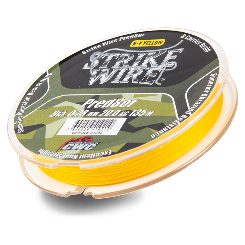 Strike Wire Predator X8 - 135m, H-V Yellow 3 Strike Wire Predator X8 - 135m, H-V Yellow