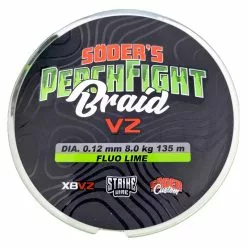Strike Wire PerchFight Braid X8V2 Fluo Lime -Spoons Sales 60 SPP010 01357r 2