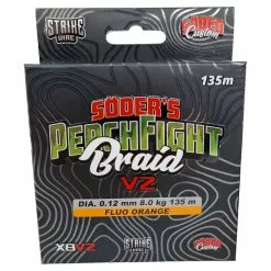 Strike Pro PerchFight Braid X8V2 Fluo Orange -Spoons Sales 60 SPP010 01359r 2