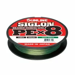 Sunline Siglon PE X8 Braid, Dark Green 150m