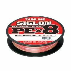 Sunline Siglon PE X8 Braid, Multi Color 150m