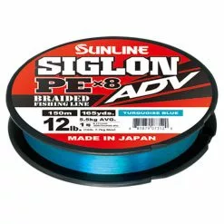Sunline Siglon PE ADV (x8) 150m Turquoise Blue -Spoons Sales 63054402r 2
