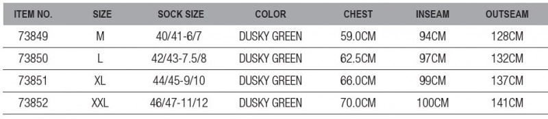 Scierra Helmsdale Waist Stockingfoot, Dusky Green 4 Scierra Helmsdale Waist Stockingfoot, Dusky Green - Image 2