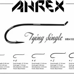 Ahrex Hooks Ahrex HR410 - Tying Single