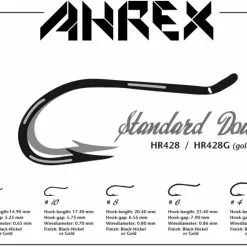 Ahrex Hooks Ahrex HR428 - Tying Double