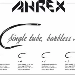 Ahrex Hooks Ahrex HR431 - Tube Single Barbless