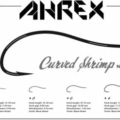 Ahrex Hooks Ahrex NS150 - Curved Shrimp