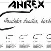 Ahrex Hooks Ahrex PR383 - Predator Trailer Hook, Barbless -Spoons Sales APR383 2 0r 1