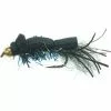Unique Flies Night Skater Black Daiichi 1710 #4 -Spoons Sales FL10021 1