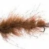 Unique Flies Marabou Worm Brown Daiichi 3111 #6 -Spoons Sales FL24002 1