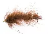 Unique Flies Marabou Worm Brown Daiichi 3111 #6 3 Unique Flies Marabou Worm Brown Daiichi 3111 #6