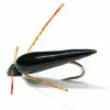 Unique Flies Nordlands Puppan Black Daiichi 1180 #12 -Spoons Sales FL44023 1