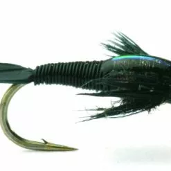 Umpqua Flugor Copper John Black Nymfe Beadhead
