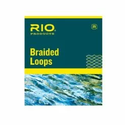 RIO Products RIO Braided Loops Orange 4-pack W/Tubing