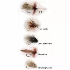 Wiggler Dry Fly Sedges 5-pack