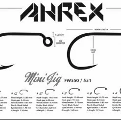Ahrex Hooks Ahrex FW550 - Mini Jig